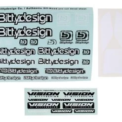 Bittydesign Vision Pre-Cut JQRacing THECar Black Edition 1/8 Nitro Buggy Body (Clear) -Deals NEXX Racing Store bdy vis jqblk 2