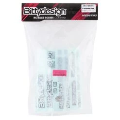 Bittydesign Vision Pre-Cut JQRacing THECar Black Edition 1/8 Nitro Buggy Body (Clear) -Deals NEXX Racing Store bdy vis jqblk 3