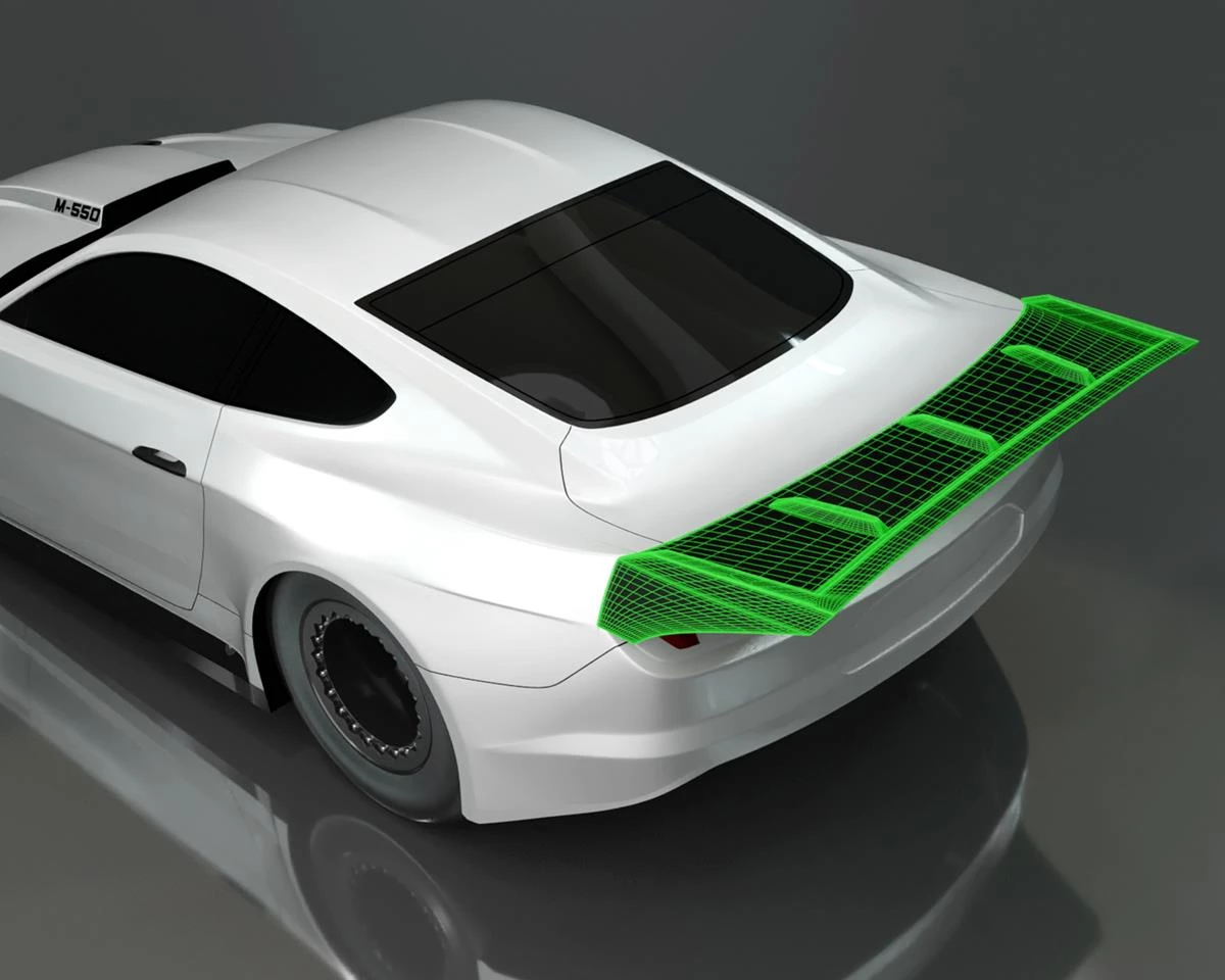 Bittydesign M-550 1/10 Pro No Prep Street Eliminator Drag Racing Body (Clear) 7 Bittydesign M-550 1/10 Pro No Prep Street Eliminator Drag Racing Body (Clear) - Image 5