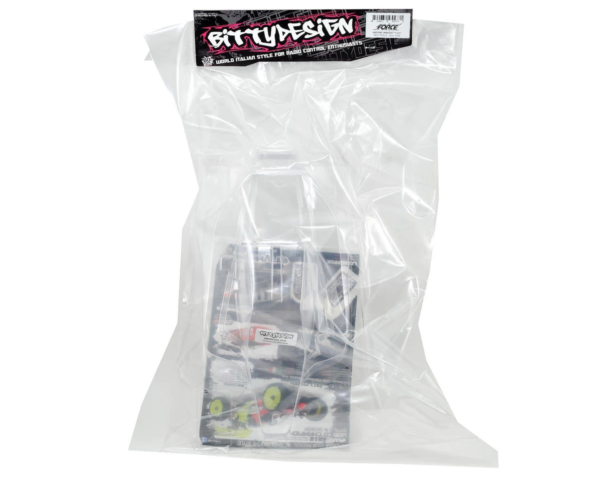 Bittydesign "Force" Mugen MBX8/MBX7 1/8 Buggy Body (Clear) 5 Bittydesign "Force" Mugen MBX8/MBX7 1/8 Buggy Body (Clear) - Image 3