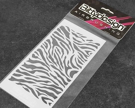 Bittydesign Vinyl Paint Stencil (Zebra) 3 Bittydesign Vinyl Paint Stencil (Zebra)