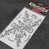 Bittydesign Vinyl Paint Stencil (Floral)