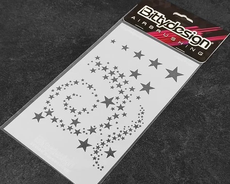 Bittydesign Vinyl Paint Stencil (Stars V2) 3 Bittydesign Vinyl Paint Stencil (Stars V2)