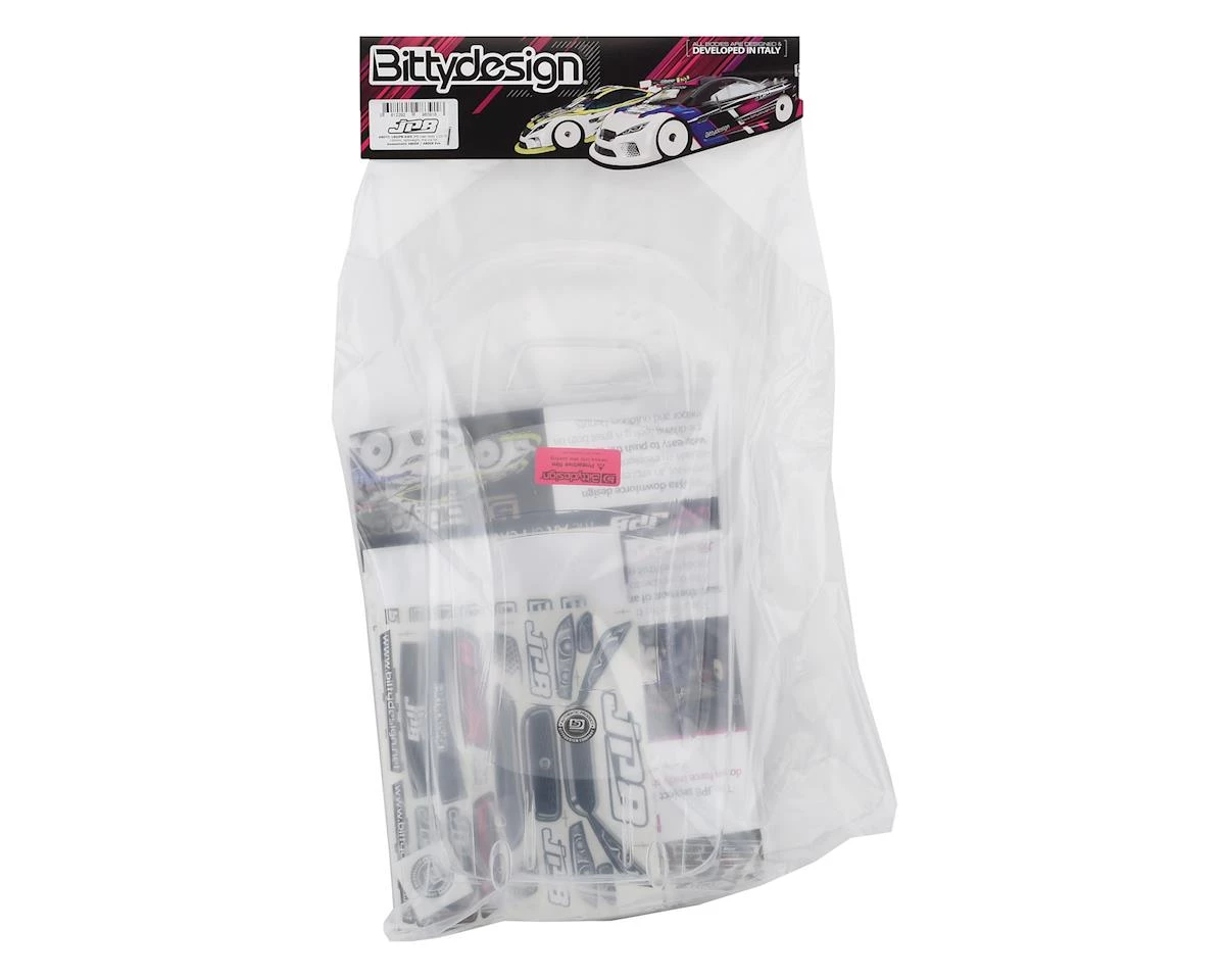 Bittydesign JP8 Pre-Cut 1/10 Touring Car Body (Awesomatix A800X/A800X Evo) (Clear) 4 Bittydesign JP8 Pre-Cut 1/10 Touring Car Body (Awesomatix A800X/A800X Evo) (Clear) - Image 2