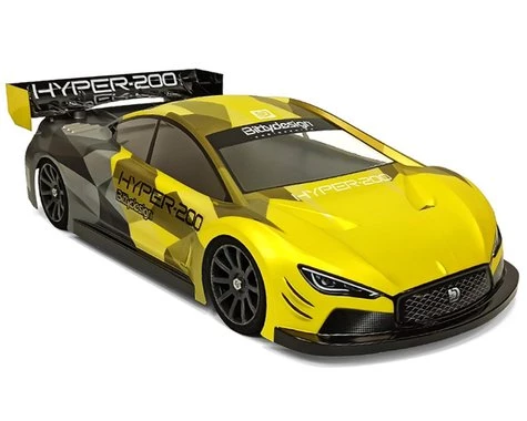 Bittydesign HYPER-200 Nitro Touring Car Body (Clear) (200mm) 3 Bittydesign HYPER-200 Nitro Touring Car Body (Clear) (200mm)