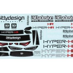 Bittydesign HYPER HR 1/10 Touring Car Body (Clear) (190mm) (Ultra Light Weight) -Deals NEXX Racing Store bdytc hyphrult 2