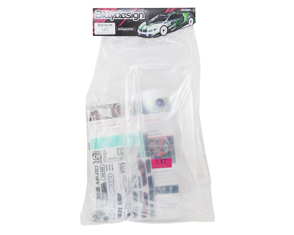 Bittydesign M410 ULT 1/10 Touring Car Body (Clear) (Ultra Light Weight) 4 Bittydesign M410 ULT 1/10 Touring Car Body (Clear) (Ultra Light Weight) - Image 2