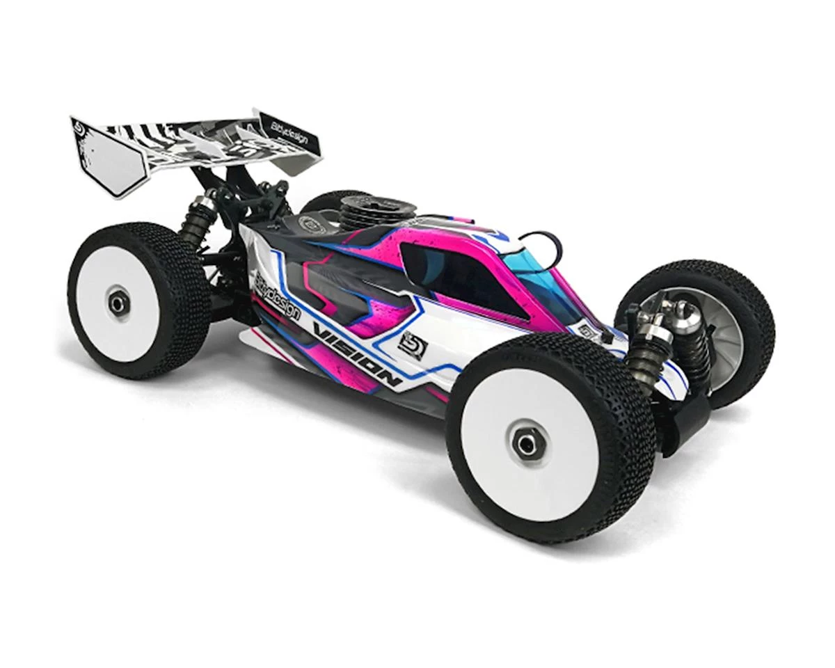 Bittydesign Vision Pre-Cut Mugen MBX8 1/8 Nitro Buggy Body (Clear) 4 Bittydesign Vision Pre-Cut Mugen MBX8 1/8 Nitro Buggy Body (Clear) - Image 2