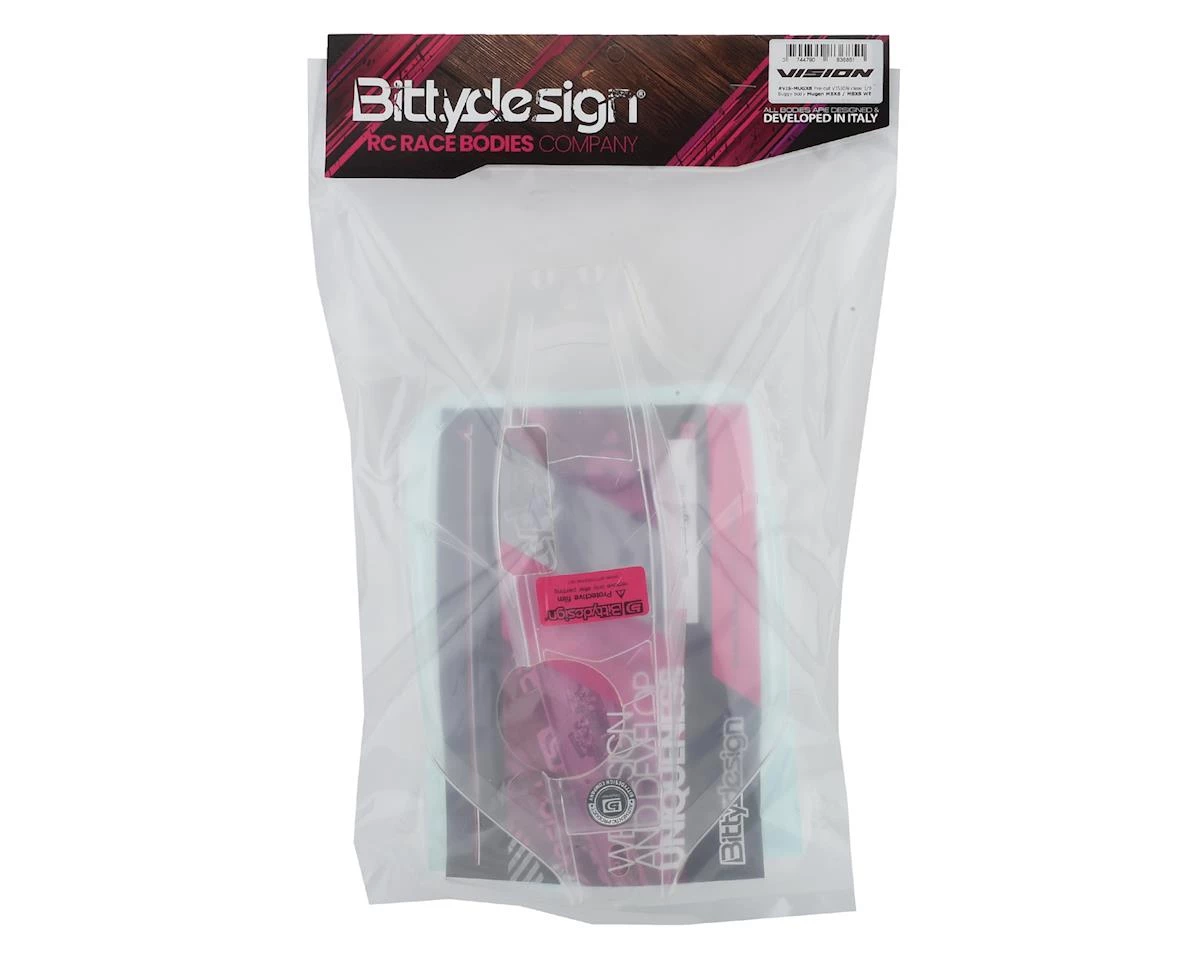 Bittydesign Vision Pre-Cut Mugen MBX8 1/8 Nitro Buggy Body (Clear) 5 Bittydesign Vision Pre-Cut Mugen MBX8 1/8 Nitro Buggy Body (Clear) - Image 3