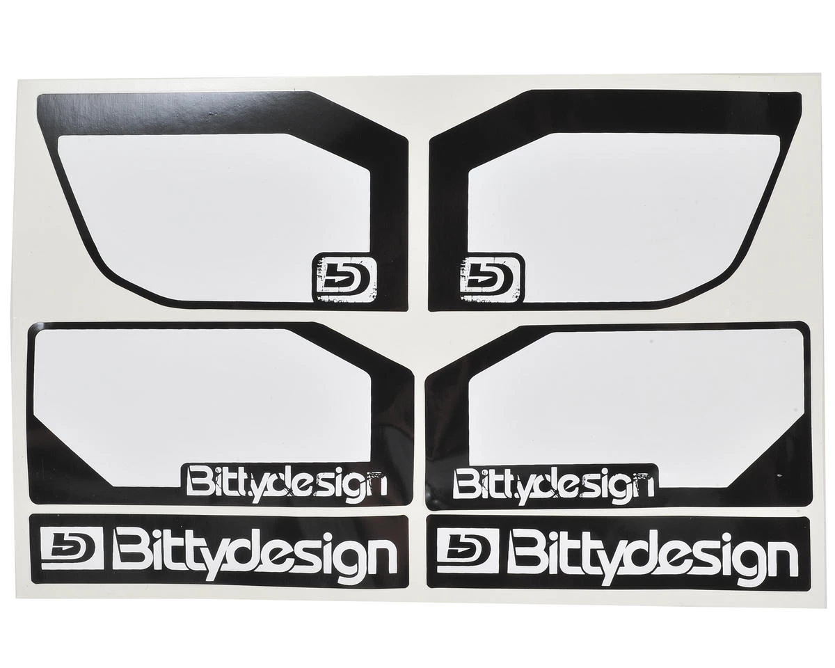 Bittydesign "Zefirus" Lexan 1/8 Buggy & Truggy Wing (Clear) 6 Bittydesign "Zefirus" Lexan 1/8 Buggy & Truggy Wing (Clear) - Image 4