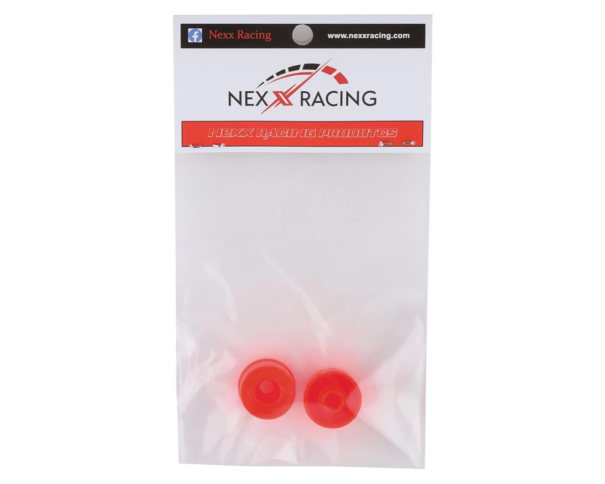 NEXX Racing Mini-Z 2WD Solid Rear Rim (2) (Red) (0mm Offset) 5 NEXX Racing Mini-Z 2WD Solid Rear Rim (2) (Red) (0mm Offset) - Image 3