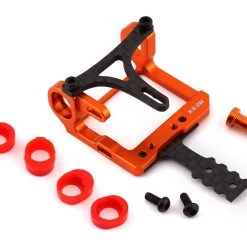 NEXX Racing Mini-Z 2WD LCG 98-102mm Aluminum Round Motor Mount (Orange)