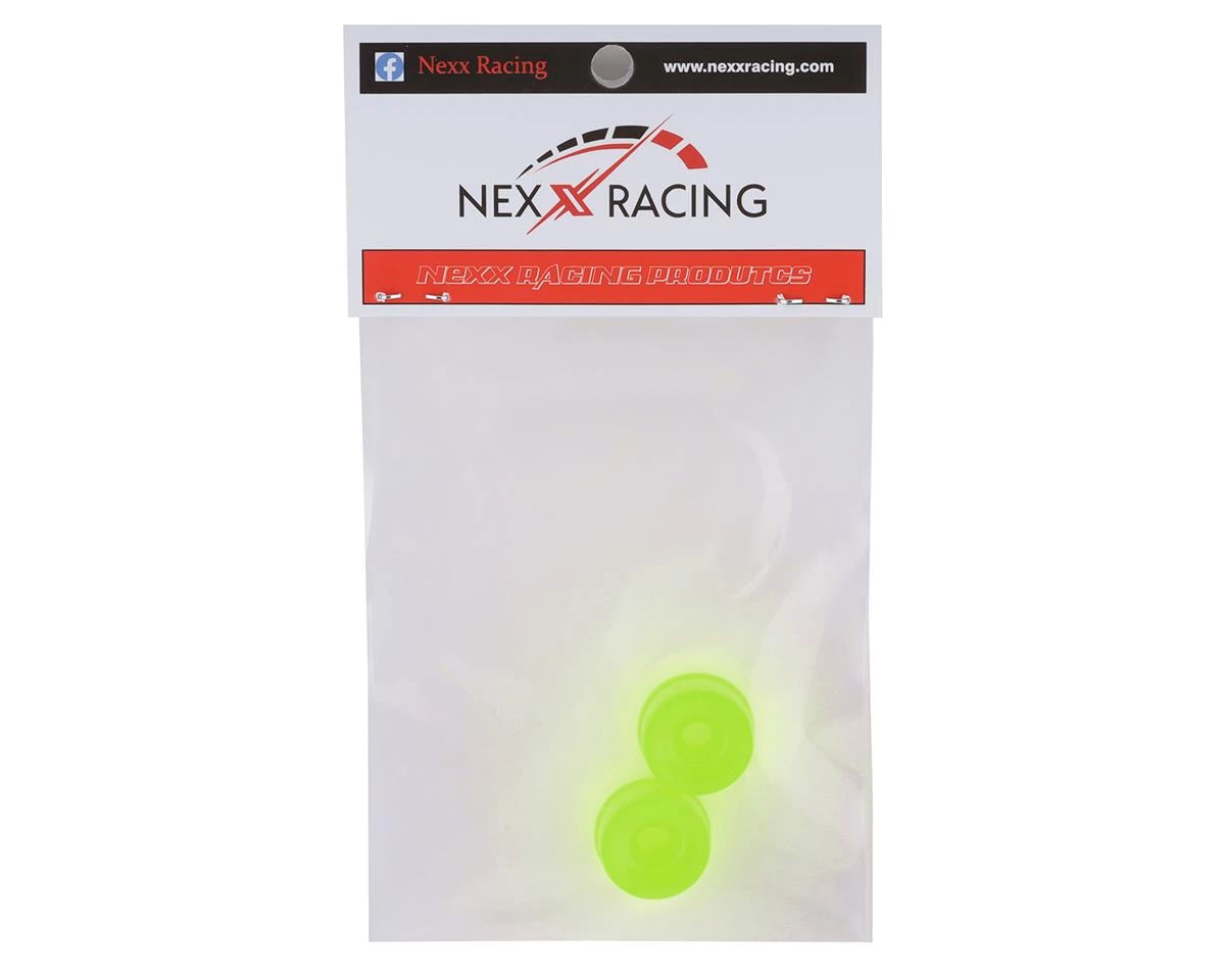 NEXX Racing Mini-Z 2WD Solid Front Rim (2) (Neon Green) (0mm Offset) 4 NEXX Racing Mini-Z 2WD Solid Front Rim (2) (Neon Green) (0mm Offset) - Image 3