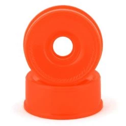 NEXX Racing Mini-Z 2WD Solid Front Rim (2) (Neon Orange) (3mm Offset)
