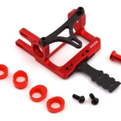 NEXX Racing Aluminum Round Motor Mount for 90-94mm RM (Red)