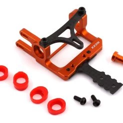 NEXX Racing Aluminum Round Motor Mount for 90-94mm RM (Orange)