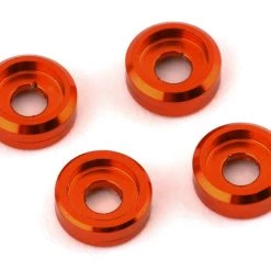 NEXX Racing Aluminum 2mm Washer (Orange) (4)