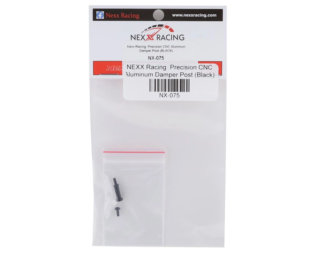 NEXX Racing Aluminum Damper Post (Black) 4 NEXX Racing Aluminum Damper Post (Black) - Image 2