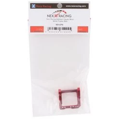 NEXX Racing Aluminum Square Motor Mount Frame (Red) -Deals NEXX Racing Store nx 079 1