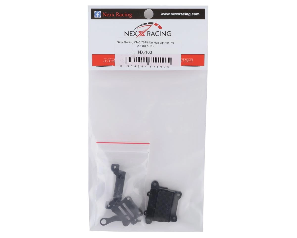 NEXX Racing Aluminum Hop Up For PN 2.5 (Black) 4 NEXX Racing Aluminum Hop Up For PN 2.5 (Black) - Image 2