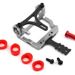 NEXX Racing Mini-Z 2WD LCG 98-102mm Aluminum Round Motor Mount (Silver)