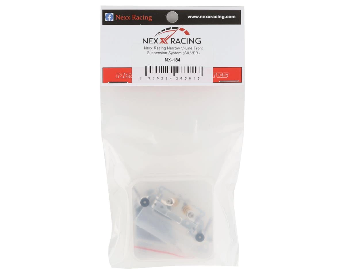 NEXX Racing Narrow V-Line Front Suspension System (Silver) 5 NEXX Racing Narrow V-Line Front Suspension System (Silver) - Image 3