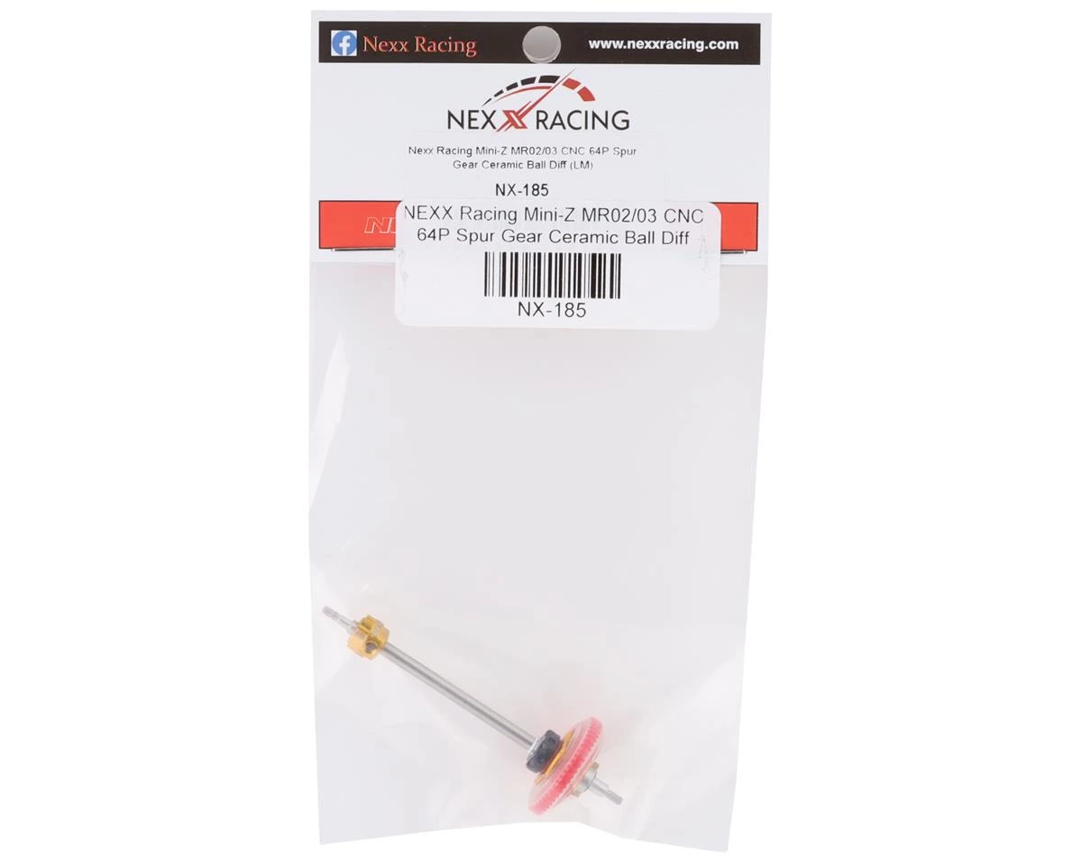 NEXX Racing Mini-Z MR02/03 CNC 64P 53T Spur Gear Ceramic Ball Diff (LM Only) 4 NEXX Racing Mini-Z MR02/03 CNC 64P 53T Spur Gear Ceramic Ball Diff (LM Only) - Image 2
