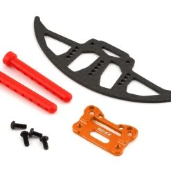 NEXX Racing Mini-Z Aluminum/Carbon Front GT Car Bumper (Orange)