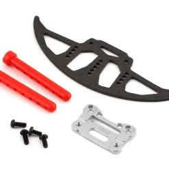 NEXX Racing Mini-Z Aluminum/Carbon Front GT Car Bumper (Silver)