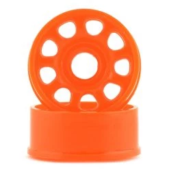 NEXX Racing Mini-Z 2WD 9 Spoke Front Rim (2) (Neon Orange) (0mm Offset)