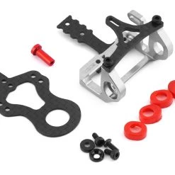 NEXX Racing Aluminum Round Motor Mount for 90-94mm MM (Silver)