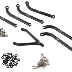 NEXX Racing Axial SCX24 Aluminum High Clearance Link Set (Black)