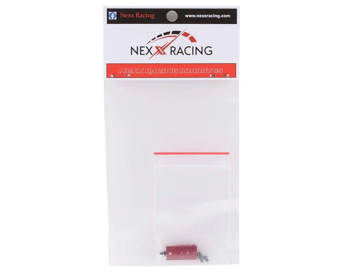 NEXX Racing T-Plate Adapter 90-98 For PN 2.5 (Red) 4 NEXX Racing T-Plate Adapter 90-98 For PN 2.5 (Red) - Image 2