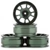 NEXX Racing SCX24 1.0" Aluminum Wheels (Type 1) (Green) (4)