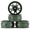 NEXX Racing SCX24 1.0" Aluminum Wheels (Type 3) (Green) (4)