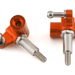 NEXX Racing Aluminum Knuckle Set For V-Line with 3mm Shaft (Orange)