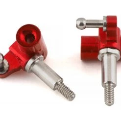 NEXX Racing Aluminum Knuckle Set For V-Line with 3mm Shaft (Red)