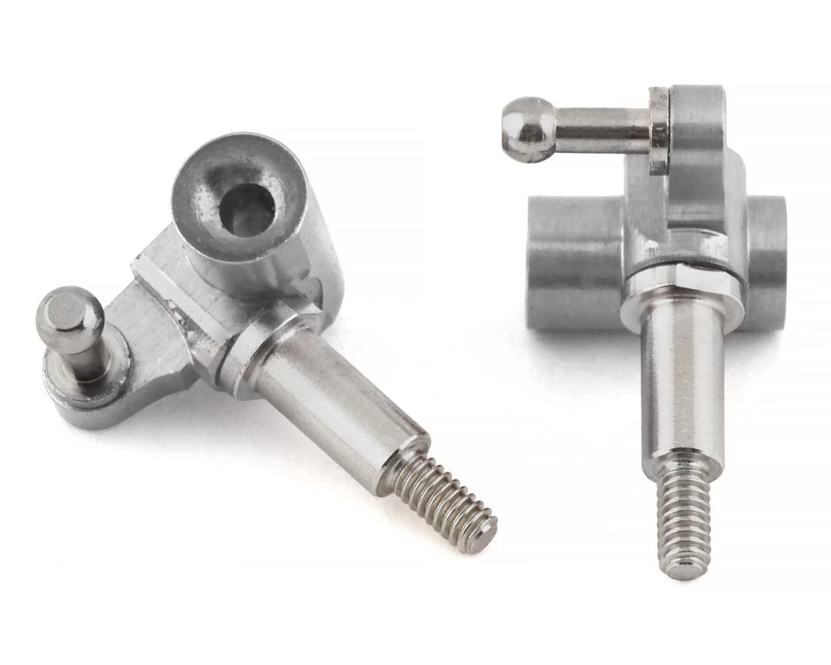 NEXX Racing Aluminum Knuckle Set For V-Line with 3mm Shaft (Silver) 3 NEXX Racing Aluminum Knuckle Set For V-Line with 3mm Shaft (Silver)