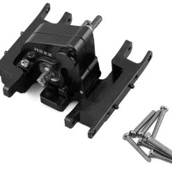 NEXX Racing Axial SCX24 Aluminum Skid Plate w/Gearbox (Black)