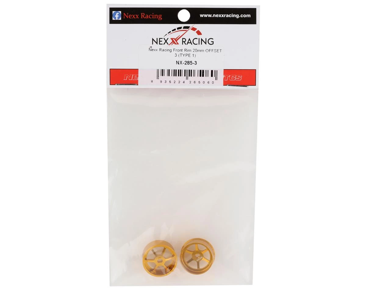NEXX Racing 20mm Front Rim (Type 1) (2) (3mm Offset) 5 NEXX Racing 20mm Front Rim (Type 1) (2) (3mm Offset) - Image 3