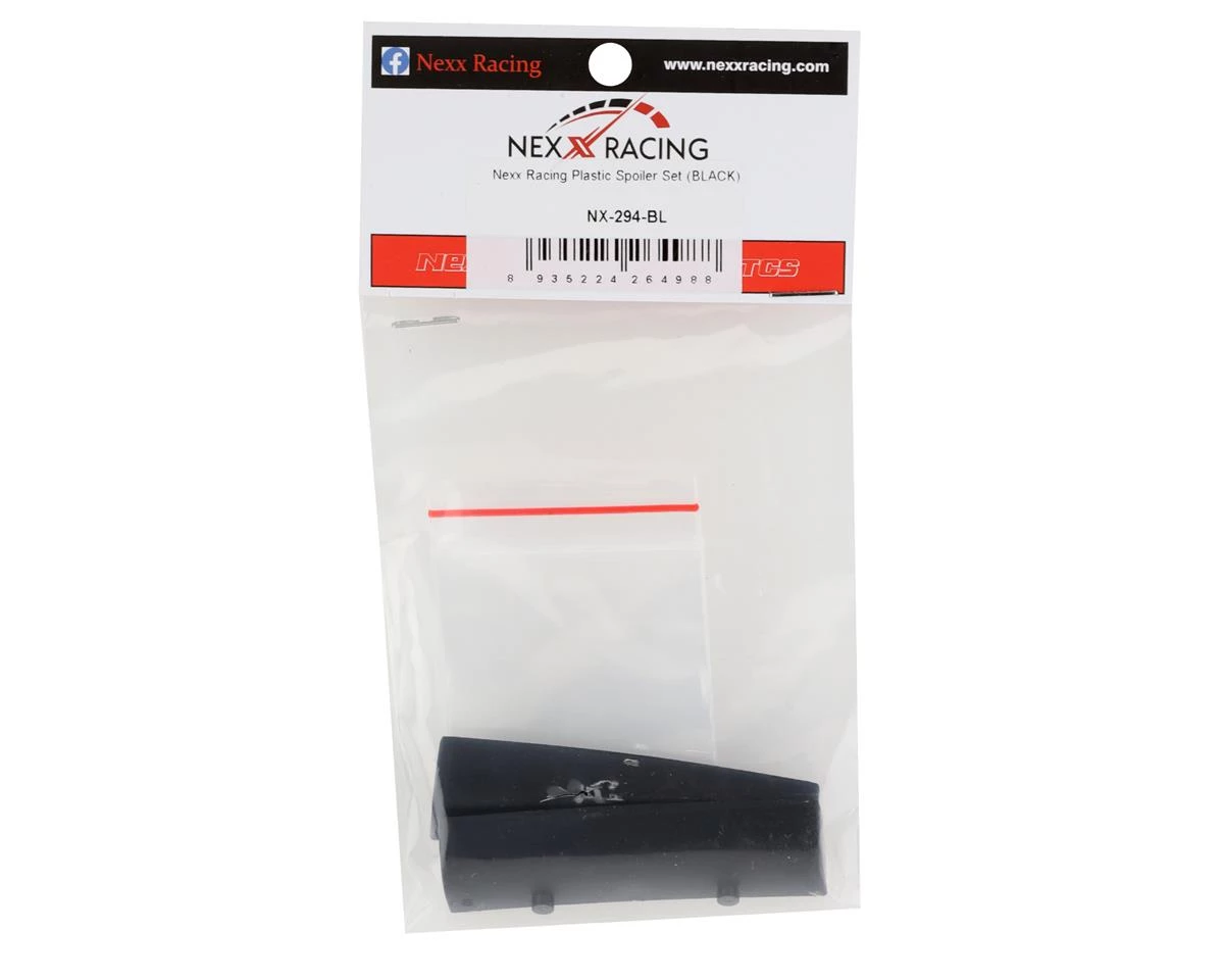 NEXX Racing Plastic Spoiler Set (Black) 4 NEXX Racing Plastic Spoiler Set (Black) - Image 2