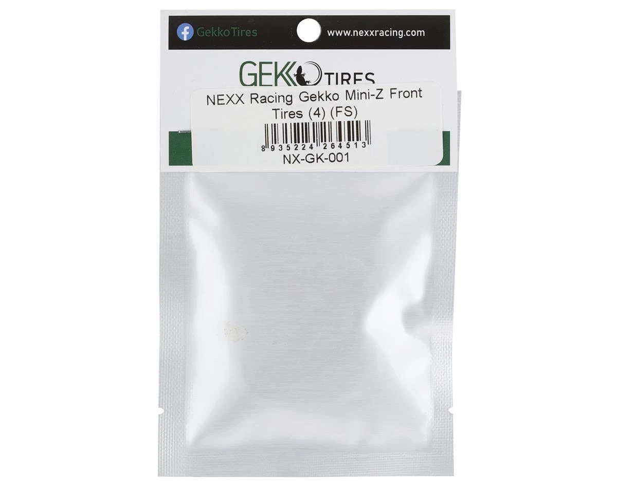 NEXX Racing Gekko Mini-Z Front Tires (4) (FS) 4 NEXX Racing Gekko Mini-Z Front Tires (4) (FS) - Image 2